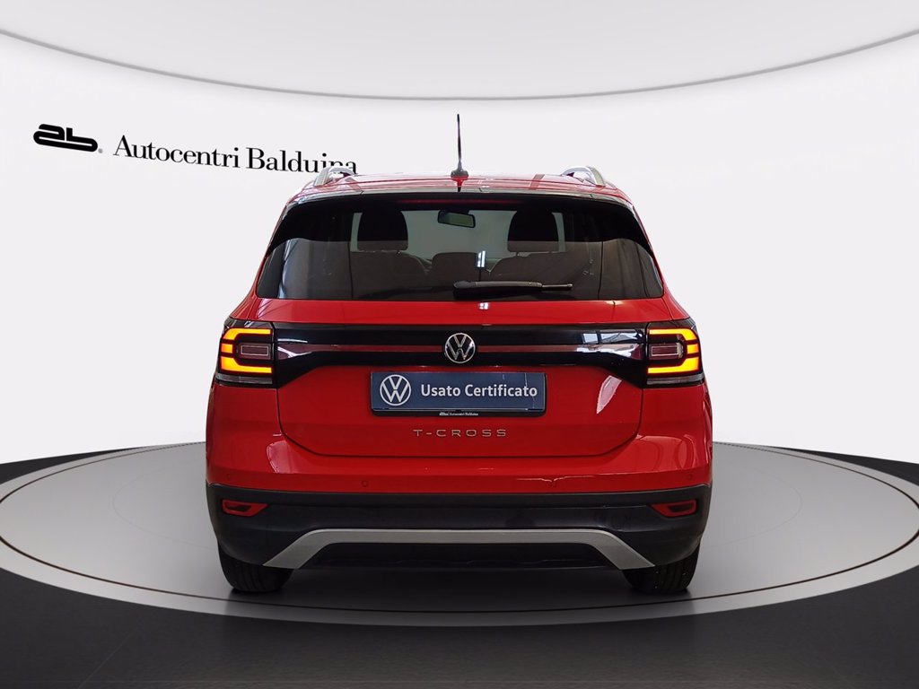 VOLKSWAGEN T-cross 1.0 tsi advanced 110cv dsg