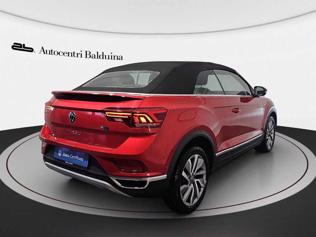 VOLKSWAGEN T-roc cabriolet 1.0 tsi style 110cv