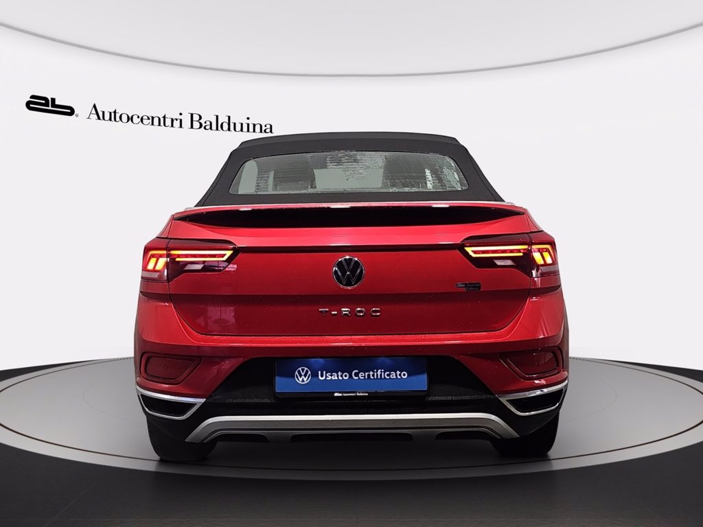 VOLKSWAGEN T-roc cabriolet 1.0 tsi style 110cv