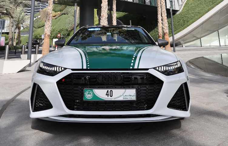 Audi Rs7 Polizia Dubai 1